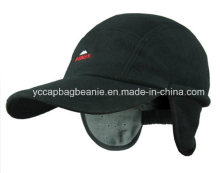 Warm Snow Winter Polar Fleece Baseball Cap with Earflap