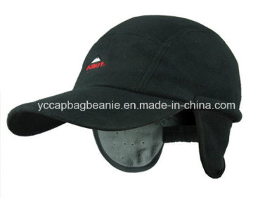 Warm Snow Winter Polar Fleece Baseball Cap with Earflap