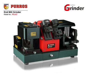 PURROS PG-X7 Portable end mill grinder, end mill cutter sharpening