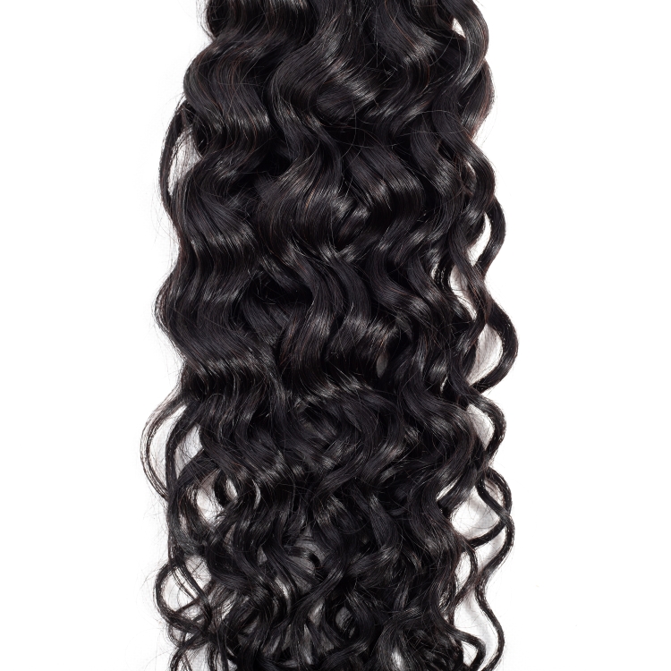 Cuticle Aligned Raw Virgin Hair Brazilian Bundles With Closure,Unprocessed Wholesale Bundle Water Wave Hair Vendor