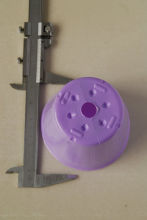 1 Gallon Coloured Plant Starter Pots , Large Plastic Flower Pot