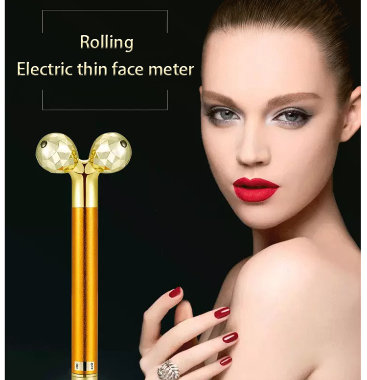 24K gold beauty bar slimming face and body shaping magic stick massage stick beauty meter