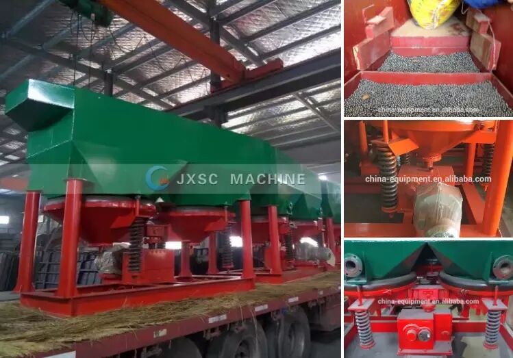 JXSC Gold Processing Plant Gold Jigging Concentrator Mining Separator Jig Machine