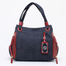 Fashionable Jeans Leisure Women Tote Handbag (M8832)