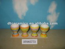 Ceramic egg cup for Easter