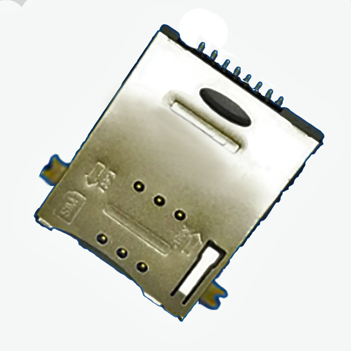 Conector de pé grande de 8 pinos SIM