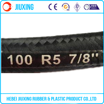 steel wire braid high pressure rubber hydraulic hose SAE 100R5