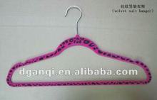 ABS Velvet Leopard Print Hanger/ Zebra Print Hanger