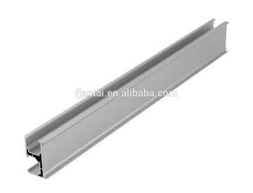 anodized solar panel mounting aluminum rail
