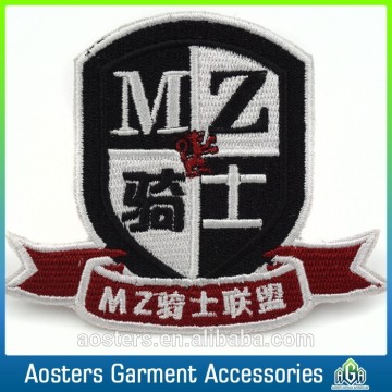 custom handmade brands patch car club embroidery badge