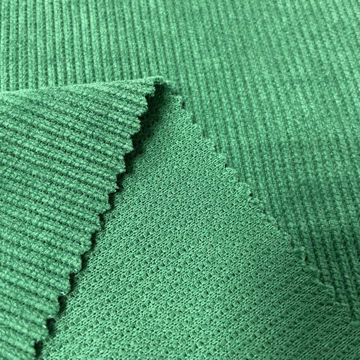 green corduroy fabric