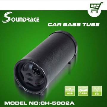 Motorcycle bass tube MP3 player with radio