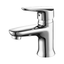 Economic basin mixer