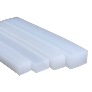 Rectangular solid sealing strip Square Silicone Rubber Strip
