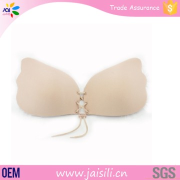 new 2016 silicone adhesive wing angel form stylish sexy bra