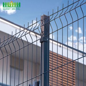 Commercial Galvanized Triangle Curved Mesh Fence 3D Fence