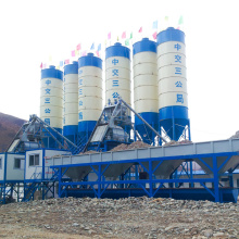 HZS25 control system stationary concrete batching plant