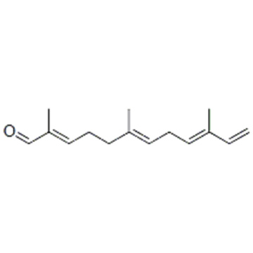 Name: 2,6,9,11-Dodecatetraenal,2,6,10-trimethyl-,( 57271493,2E,6E,9E)- CAS 17909-77-2