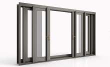 Custom Width Lift Slide Doors