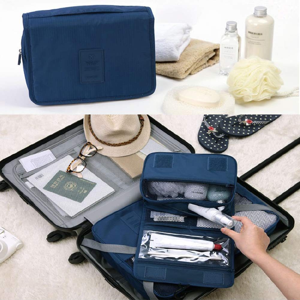 Hanging Toiletry Bag Waterproof Cosmetic Organizer Large Makeup Pouch Low MOQ