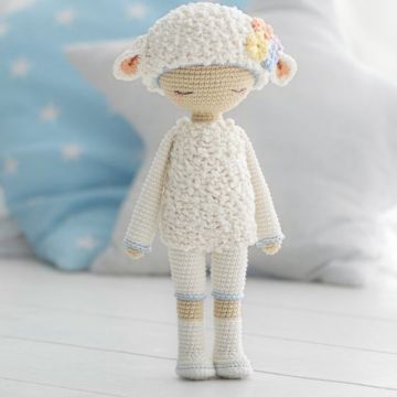 Υψηλής ποιότητας ντροπαλό κορίτσι Amigurumi πλεκτά μοτίβα