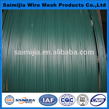 High tensile pvc coated iron wire/pvc coated wire