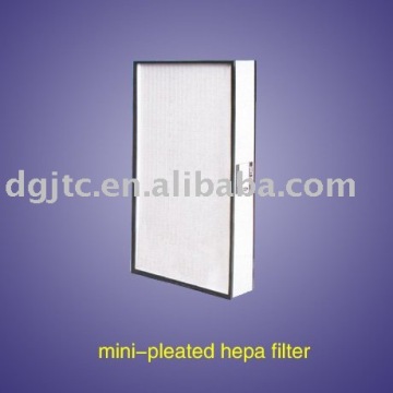 panel Hepa air filter