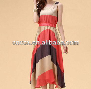 13CD1133 Ladies chiffon maxi dresses new fashion 2013