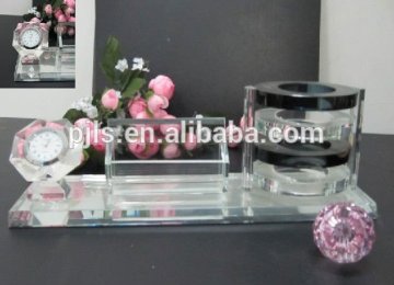 crystal christmas office set office for business gift
