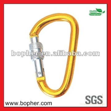 novelty aluminum carabiner d ring