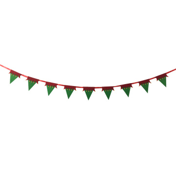 Christmas magic elf hat bunting banner