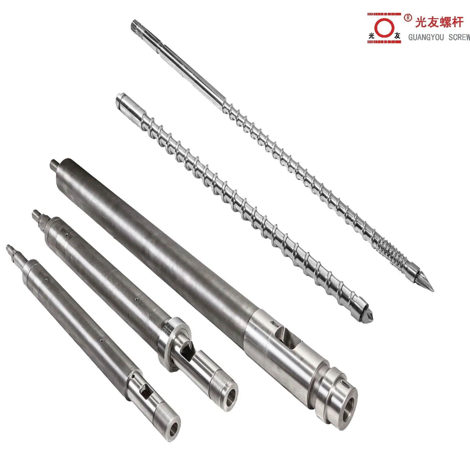 ইনজেকশন ছাঁচনির্মাণ মেশিন স্ক্রু এবং উচ্চ মানের সঙ্গে ব্যারেল