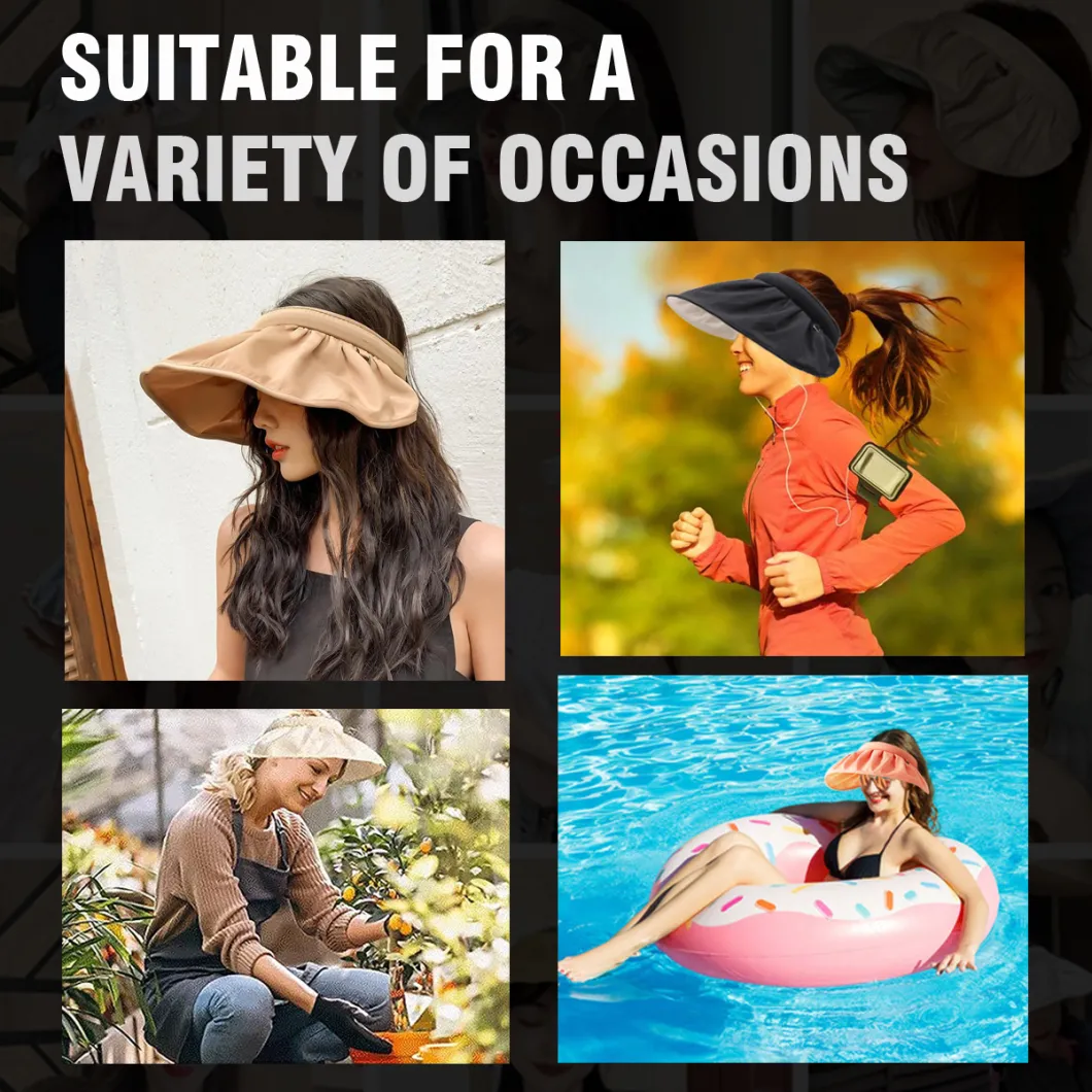 2 in 1 UV Protection Upf50 + Ladies Sun Hat