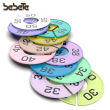 Plastic Size Hanger Dividers for Baby Closet Organization