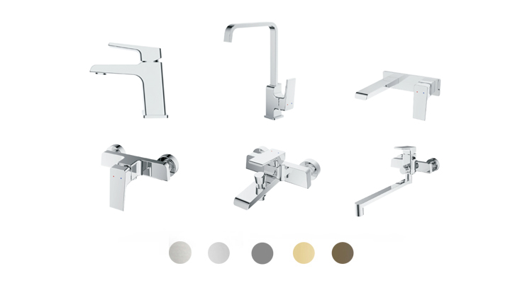 China Sanitary Ware Bathroom Brass Single Handle Saving Water Faucet Deck Mounted Bath Shower Tap Mixer For Water