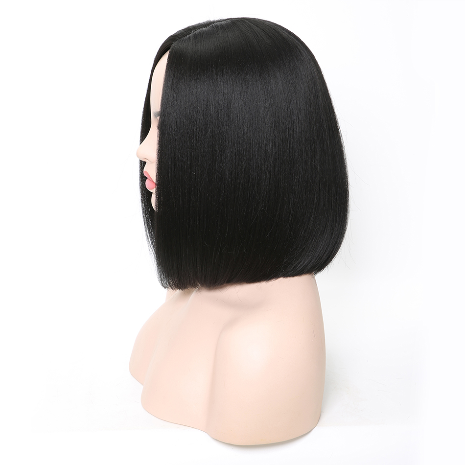 Eli Cuticle Aligned Human Hair Wigs Short Cut Bob Lace Front Wigs Remy Human Hair