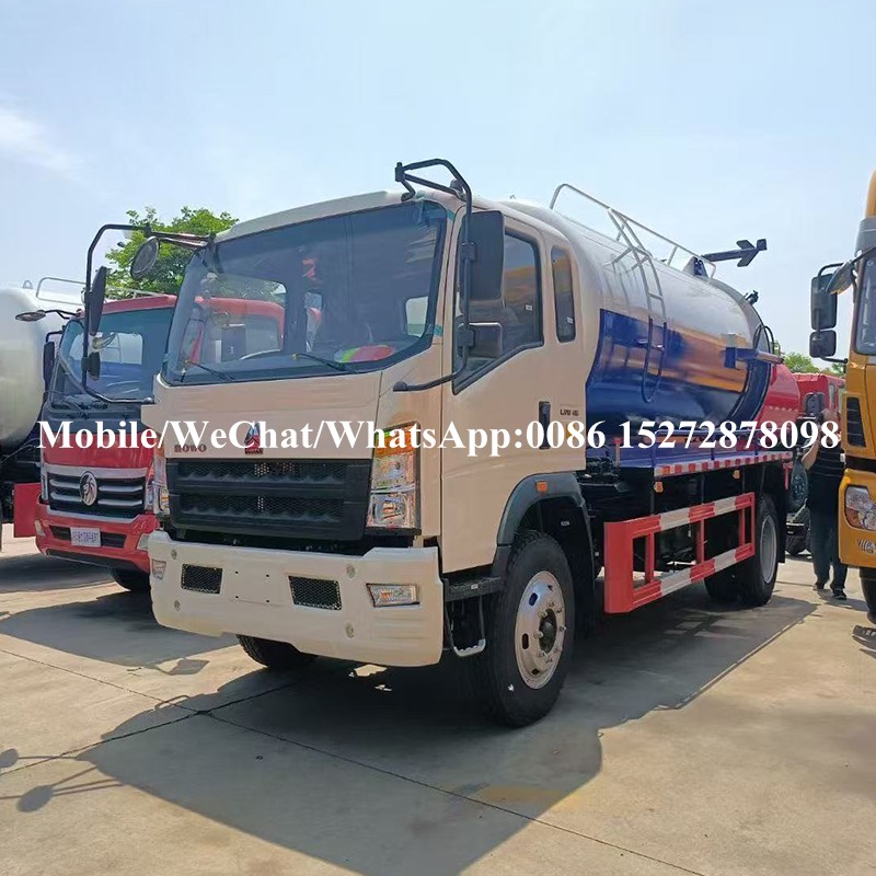 Camión de succión de aguas residuales de Howo (1) HOWO Sewage Suction Truck (1)