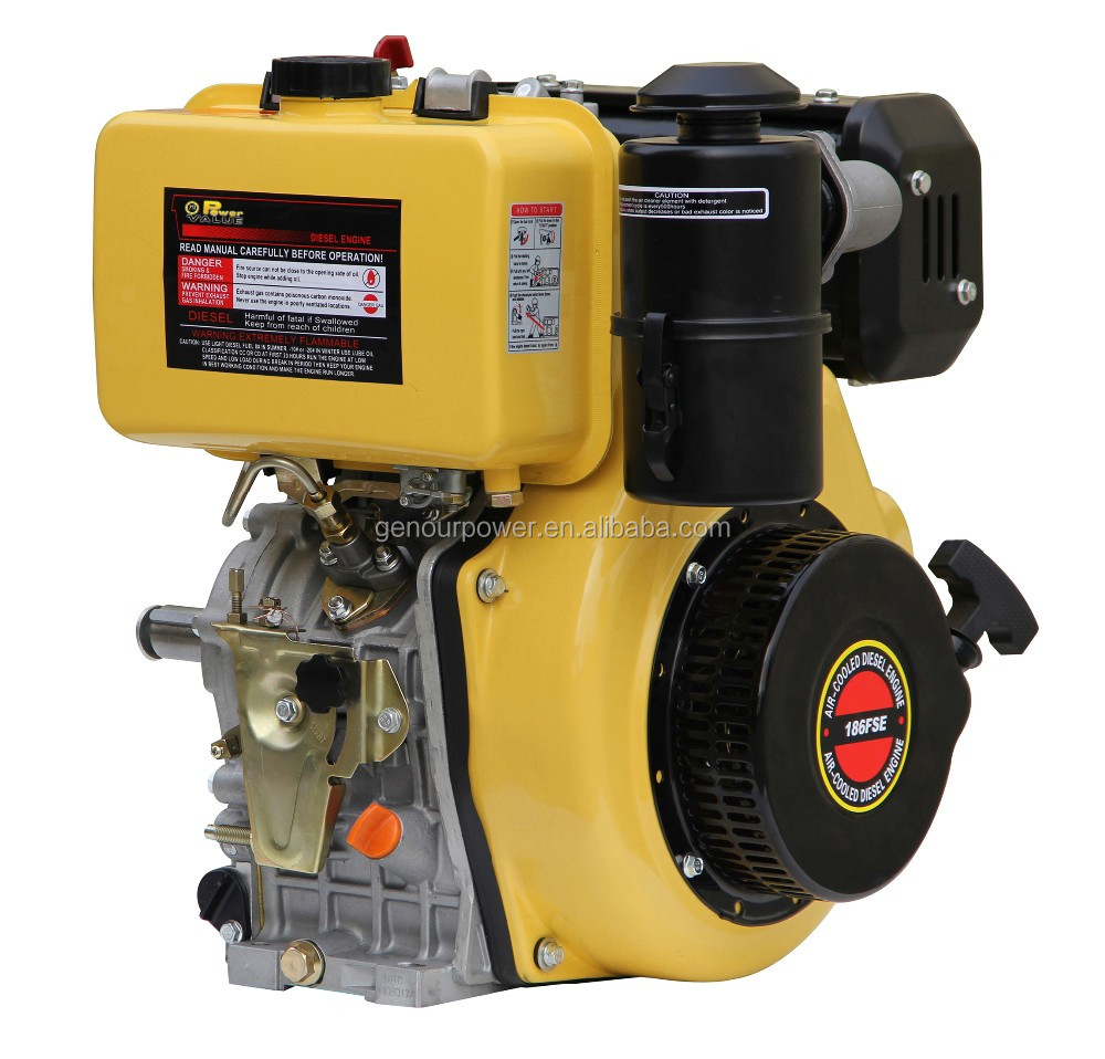 7.7kw Power Diesel Engine For Generator Use 10hp Portable Diesel Engine For Water Pump