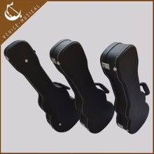 Venice high end black ukulele case wood guitar case