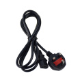 BS1363 IEC 60320 C13 UK Силовой кабель переменного тока