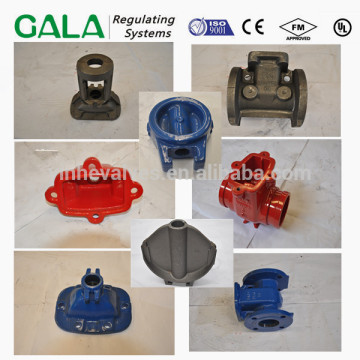 high quality gate valve cast metal bonnet and body