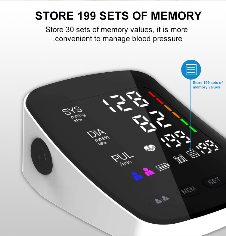 digital blood pressure monitor