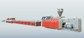 Plastic And Wood Foamed Profile And Plate Extrusion Line?