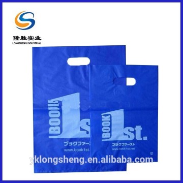 customized size die cut plastic bag