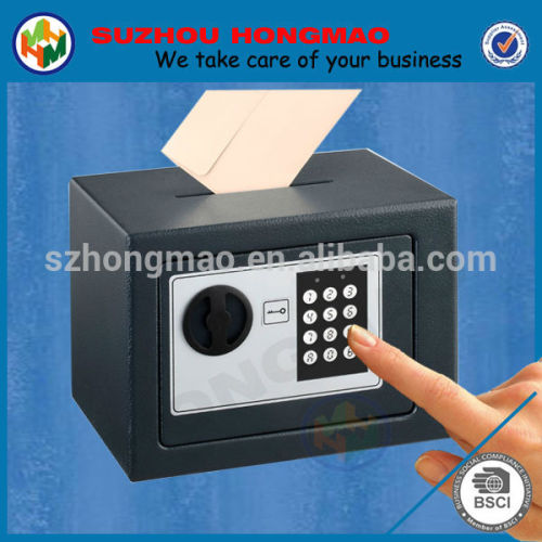 electronic digital home safe box password safe box with coin slot