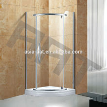 Sector open 3 sided shower enclosure