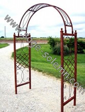 Decorative Arch Trellis Metal Garden Arbor