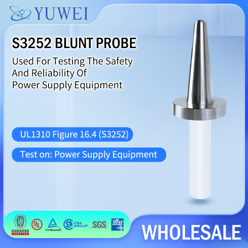 Herramienta de la sonda de prueba Blunt de acero inoxidable S3252 UL1310 Figura 16.4