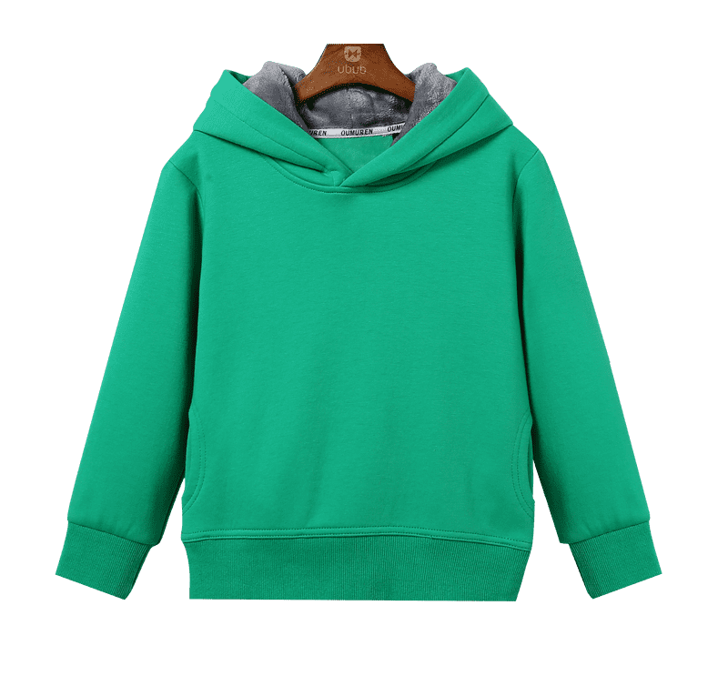 high quality 100%cotton kid plain sweat shirt hoodies