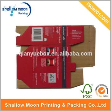 CUSTOMIZED FANCY CORRUGATED CARDBOARD PACKING CARTON BOX